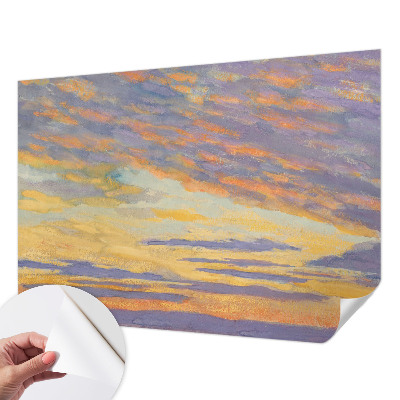 Samolepilna fototapeta s motivom pastelnega neba