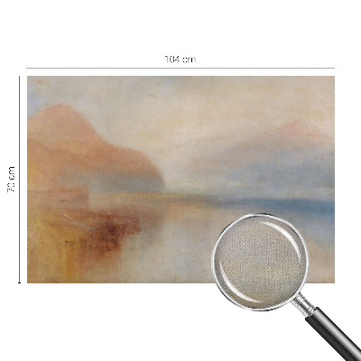 Samolepilna fototapeta za dnevno sobo Eterična pokrajina