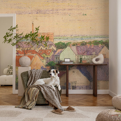 3D fototapeta Mestne strehe