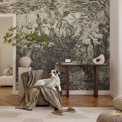 Otroška fototapeta Gorska pokrajina