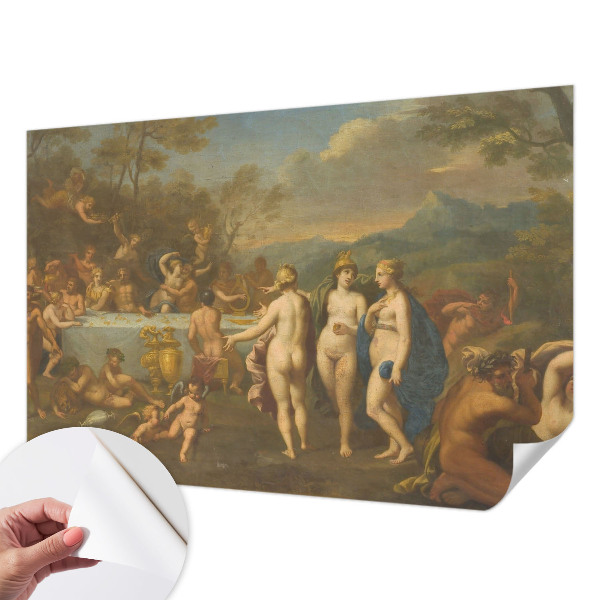 Samolepilna fototapeta z motivom stare pojedine