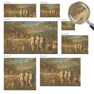 Samolepilna fototapeta Starodavna pojedina