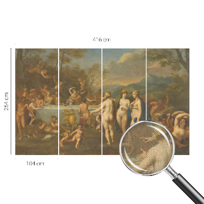 Samolepilna fototapeta Starodavna pojedina