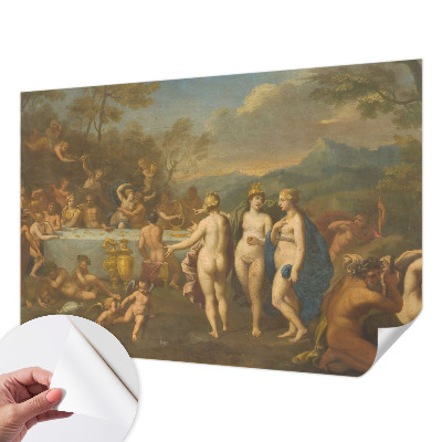 Samolepilna fototapeta z motivom stare pojedine