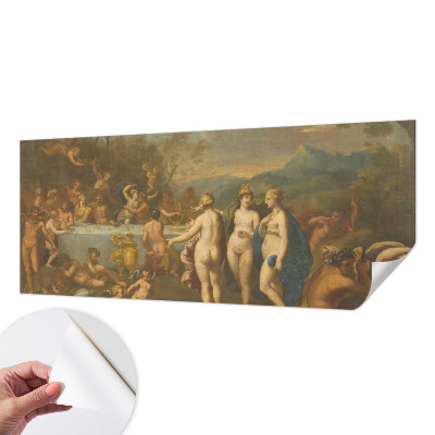 Samolepilna fototapeta z motivom stare pojedine