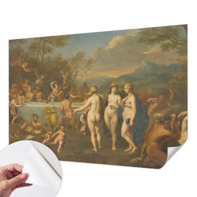 Samolepilna fototapeta z motivom stare pojedine