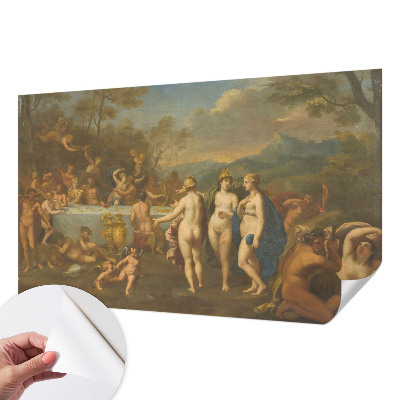 Samolepilna fototapeta z motivom stare pojedine