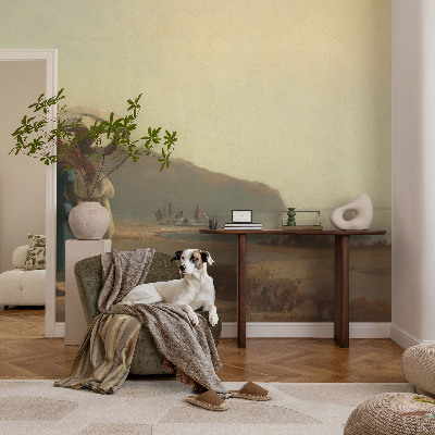 Samolepilna fototapeta za dnevno sobo Sprehod ob morju