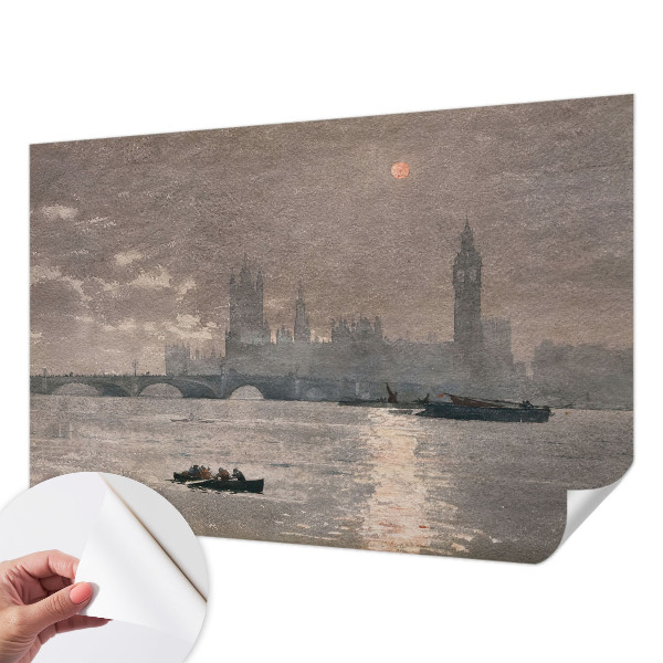 3D fototapeta z motivom nočne panorame