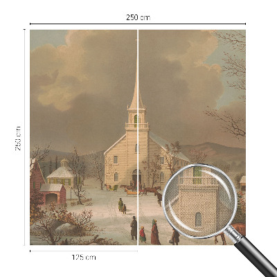 Fototapeta za otroško sobo Zimska pokrajina