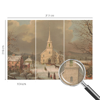 Fototapeta za otroško sobo Zimska pokrajina