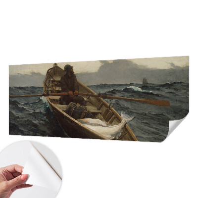 Otroška fototapeta z motivom ribiča na morju