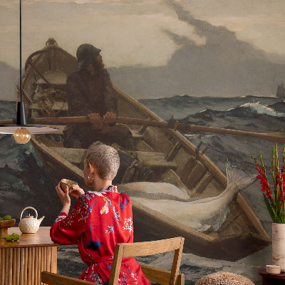 Otroška fototapeta Ribič na morju