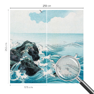 Samolepilna fototapeta za dnevno sobo Morski prizor