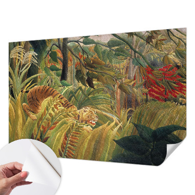 Samolepilna fototapeta z motivom eksotičnega tigra