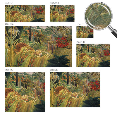 Samolepilna fototapeta Eksotični tiger