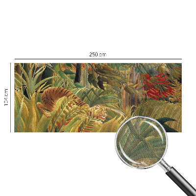 Samolepilna fototapeta z motivom eksotičnega tigra