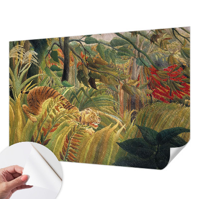 Samolepilna fototapeta z motivom eksotičnega tigra