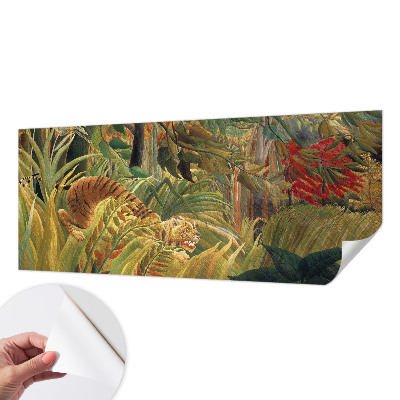 Samolepilna fototapeta z motivom eksotičnega tigra