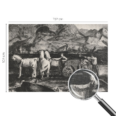 3D fototapeta z motivom vaškega prizora