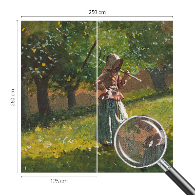 Samolepilna fototapeta z motivom jesenskega popoldneva