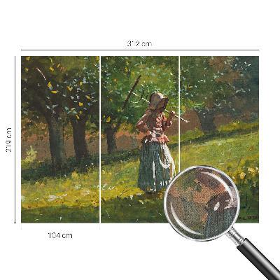 Samolepilna fototapeta z motivom jesenskega popoldneva