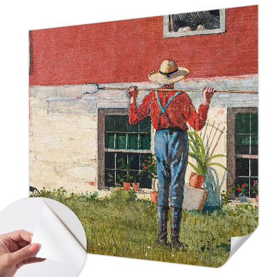 Samolepilna fototapeta za spalnico Vaški prizor