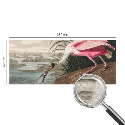 Otroška fototapeta z motivom eksotične ptice