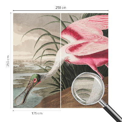 Otroška fototapeta z motivom eksotične ptice