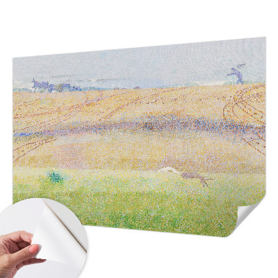 Samolepilna fototapeta z motivom poletnega polja