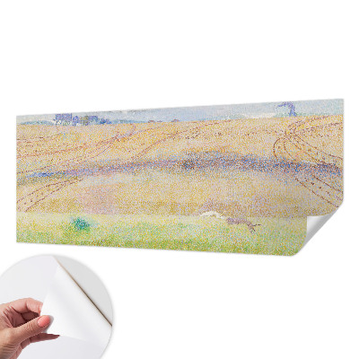 Samolepilna fototapeta z motivom poletnega polja