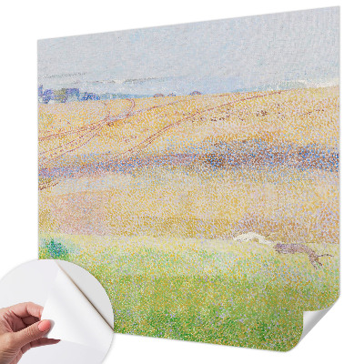 Samolepilna fototapeta z motivom poletnega polja
