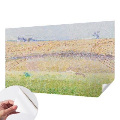 Samolepilna fototapeta z motivom poletnega polja