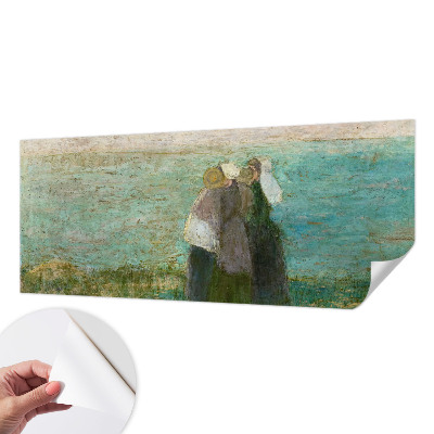 Samolepilna fototapeta za dnevno sobo Odsev ob morju