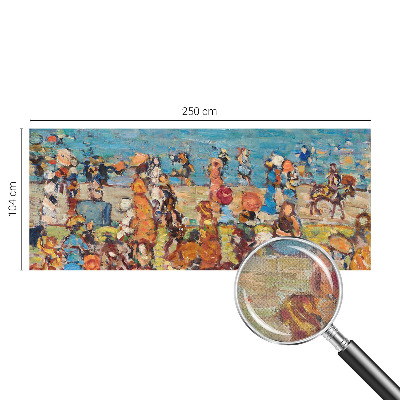 Samolepilna fototapeta za dnevno sobo Prizor na plaži