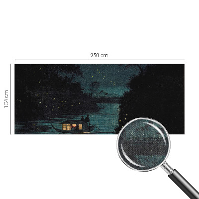 Samolepilna fototapeta za spalnico Večerne luči