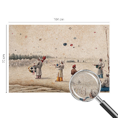 3D fototapeta Vzpenjajoči se zmaji