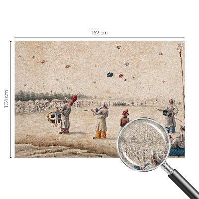 3D fototapeta Vzpenjajoči se zmaji