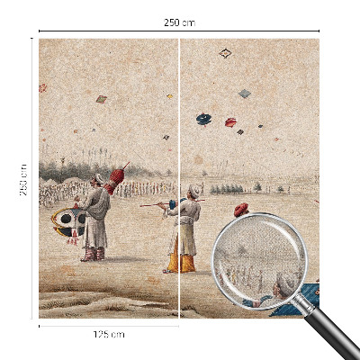 3D fototapeta Vzpenjajoči se zmaji