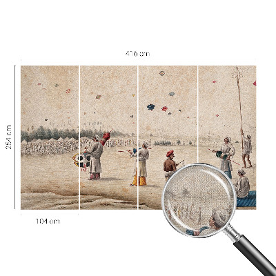 3D fototapeta Vzpenjajoči se zmaji