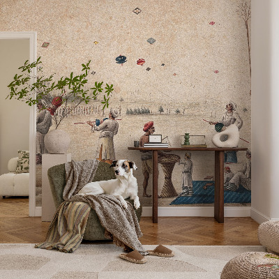 3D fototapeta Vzpenjajoči se zmaji