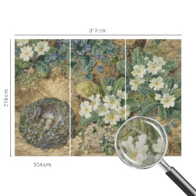 Fototapeta za otroško sobo Pomladna sestava