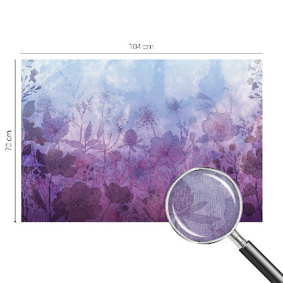 Otroška fototapeta s pastelno rožnim vzorcem