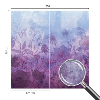 Otroška fototapeta s pastelno rožnim vzorcem