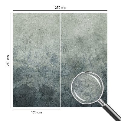 Samolepilna fototapeta za dnevno sobo Eleganca rastlin