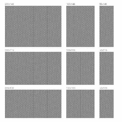 Mlečna folija za okna vitraž Cikcak vzorec