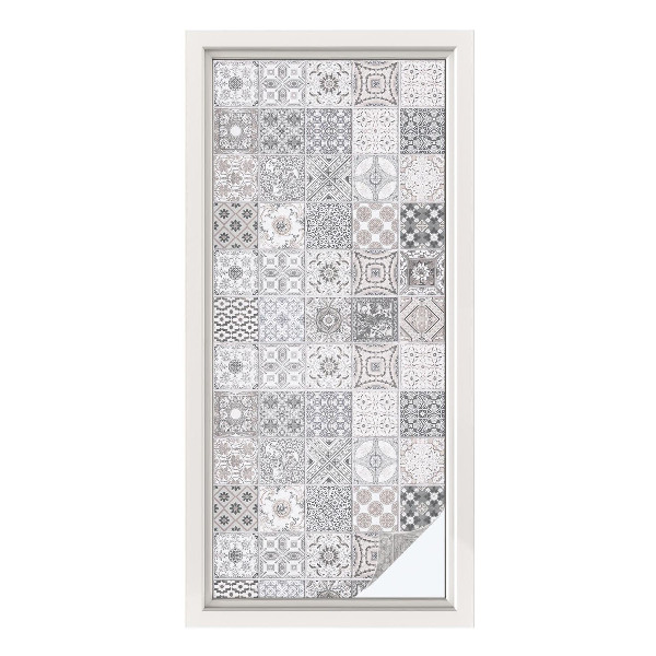 Folija za okna proti soncu Vzorci ploščic