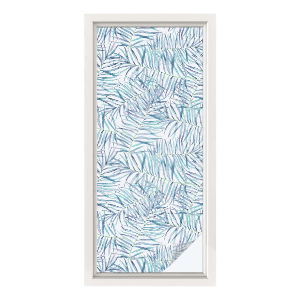 Okenska folija za zaščito pred pogledi Botanični vzorec