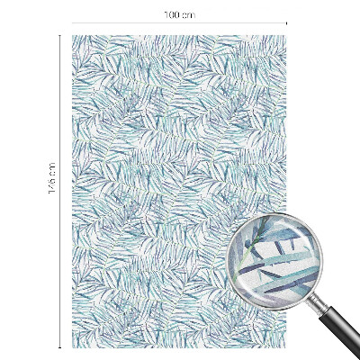 Okenska folija za zaščito pred pogledi Botanični vzorec