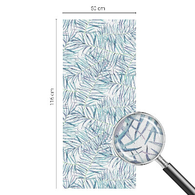 Okenska folija za zaščito pred pogledi Botanični vzorec